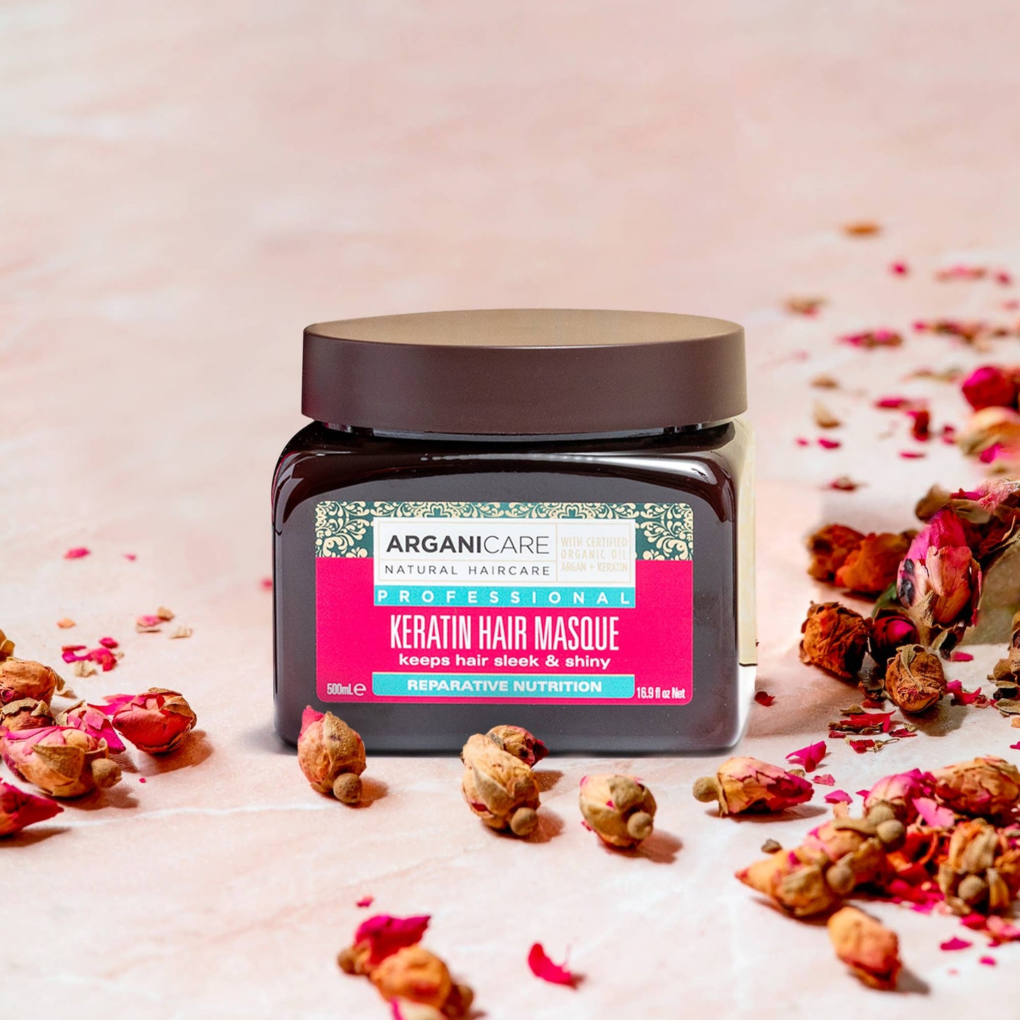 Repairing and nourishing keratin mask