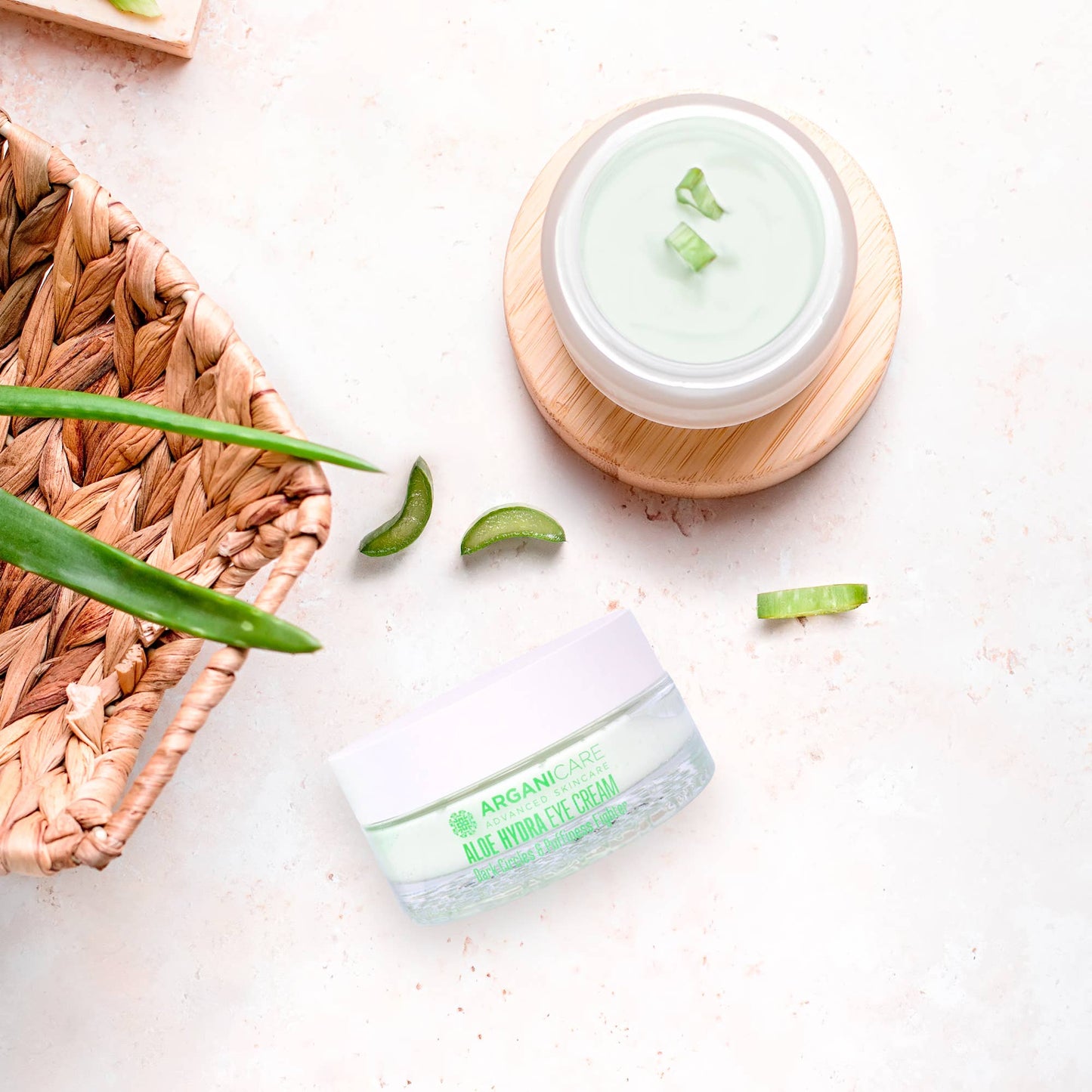 Aloe Vera - Crema antiarrugas para el contorno de ojos