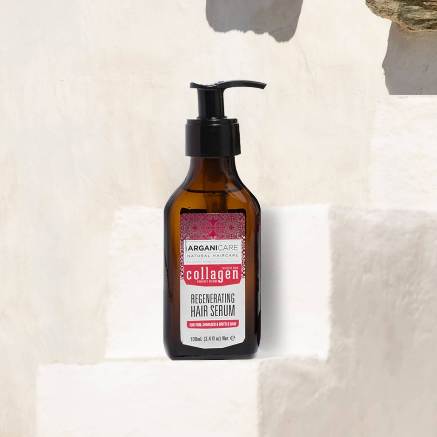 Arganicare Serum regenerador de colágeno - Cabello fino y desvitalizado