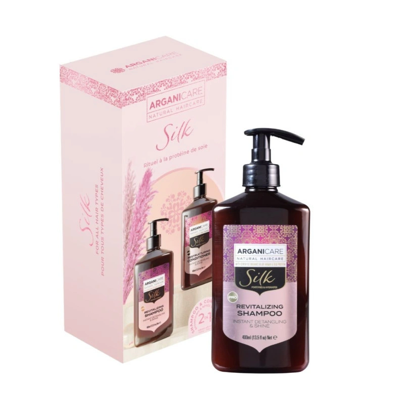 Arganicare Silk Protein Champú 400ml