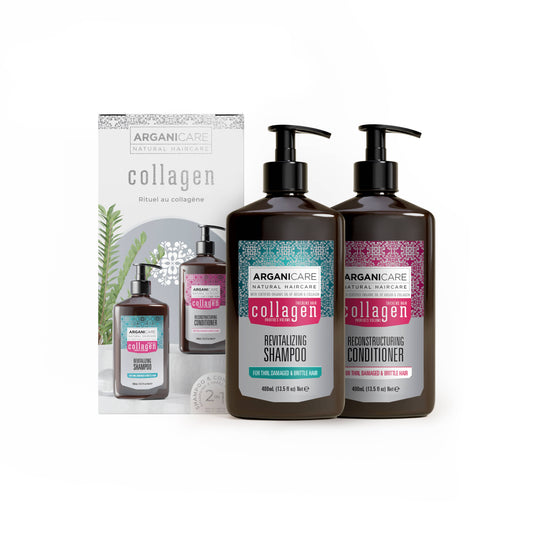 Set de champú y acondicionador de colágeno