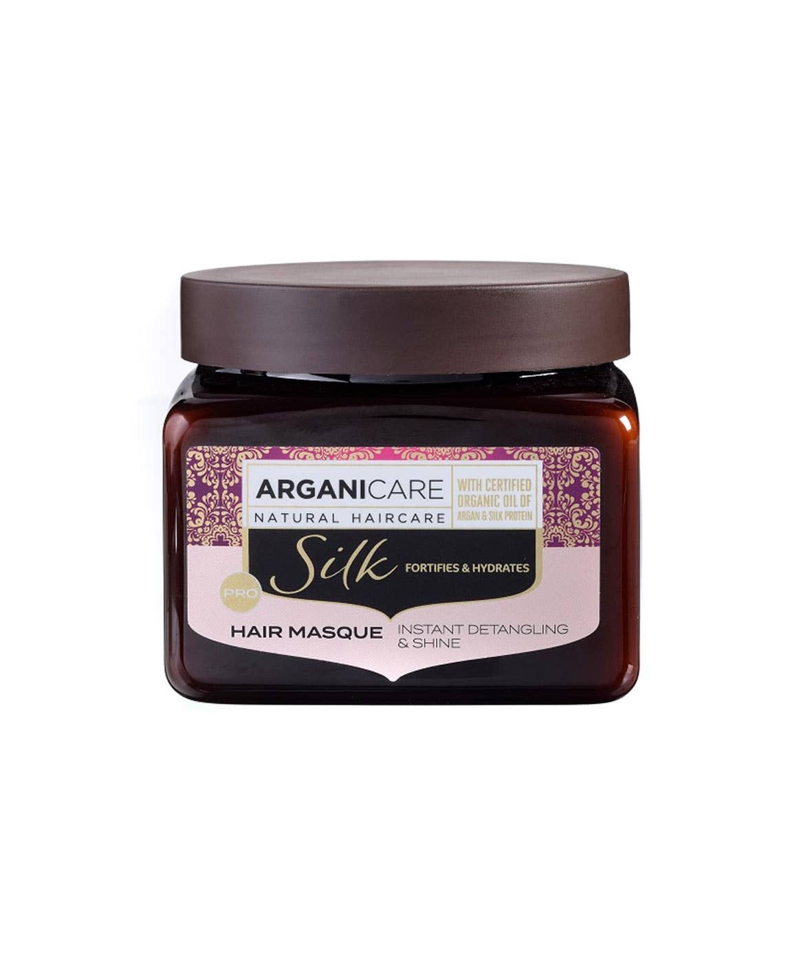Mascarilla fortificante con proteína de seda