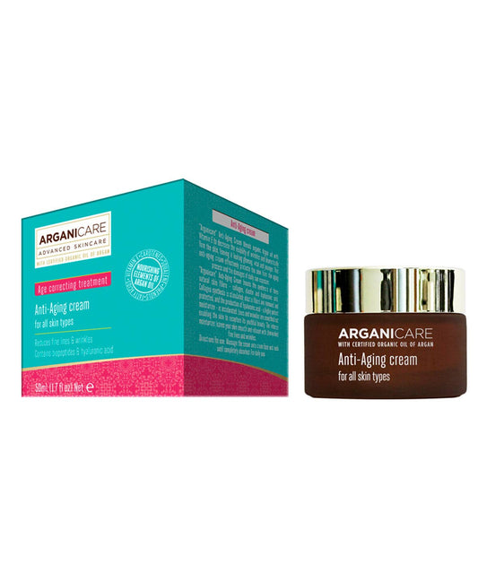 Crema Antienvejecimiento ARGANICARE – Revitaliza tu Piel con el Poder del Aceite de Argán 🌿✨