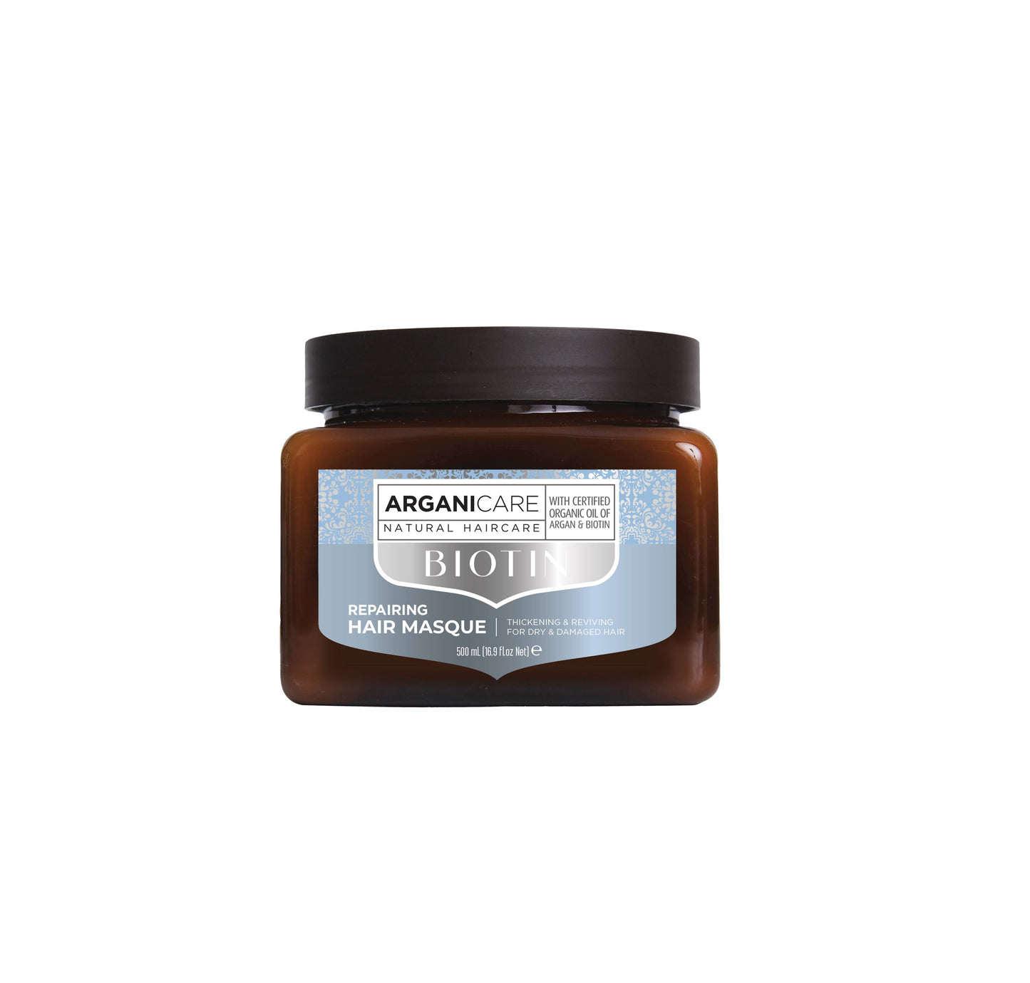 Mascarilla hidratante de biotina - Cabello seco y dañado
