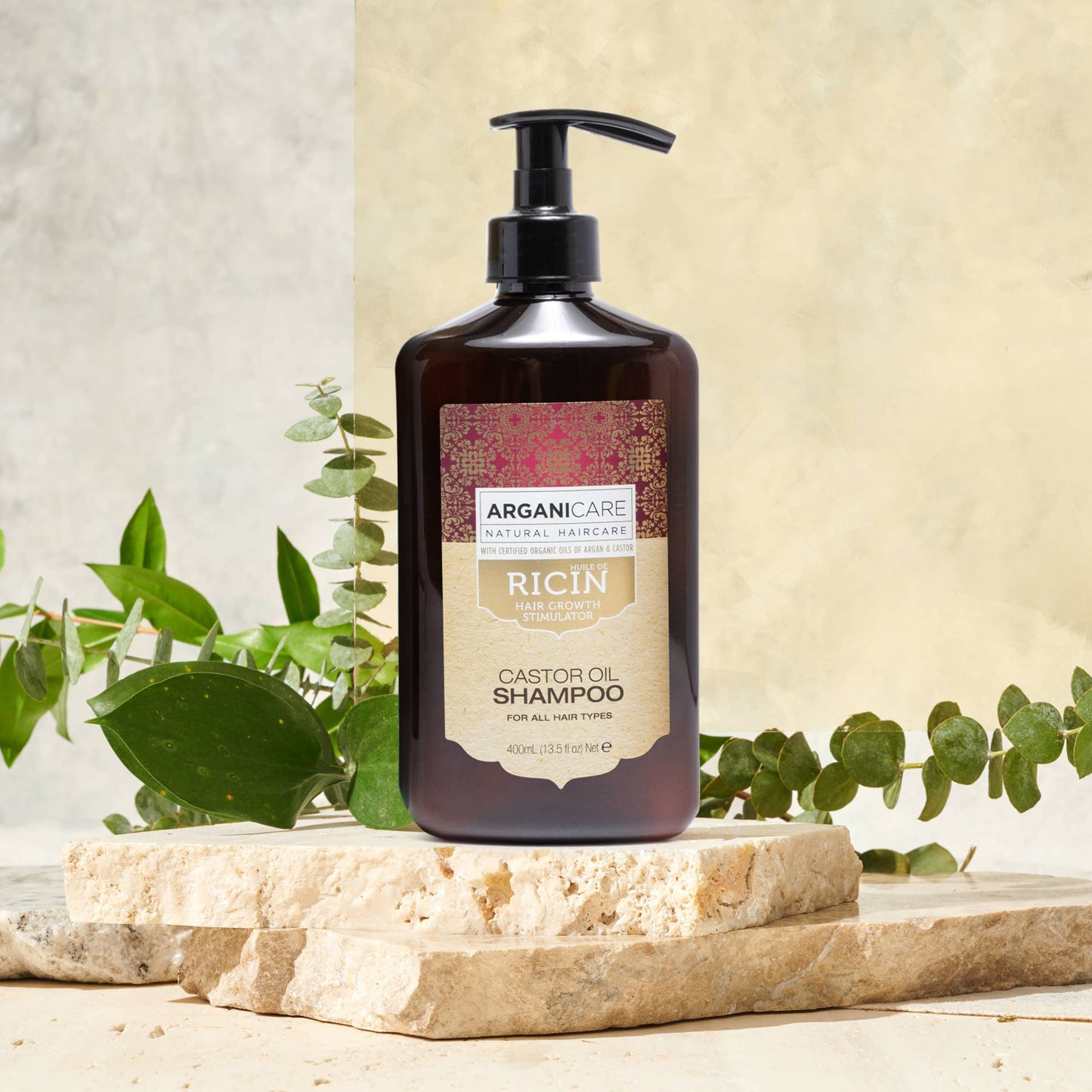 CHAMPÚ ACELERADOR DE CRECIMIENTO DE ACEITE DE RICINO
