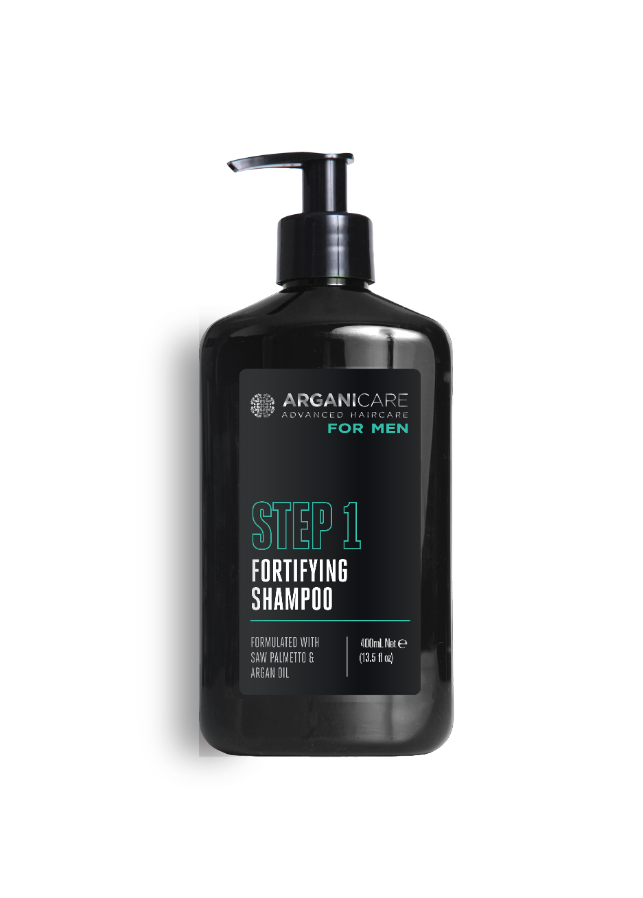Gama masculina - Champú anticaída - Paso 1