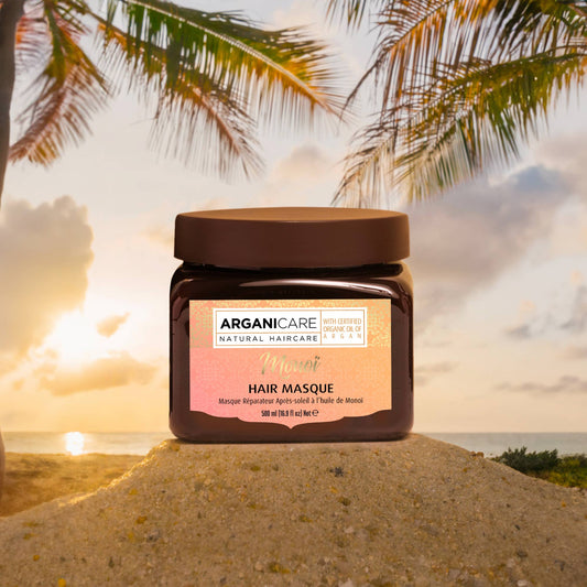 Mascarilla reparadora para después del sol con aceite de monoi - VERANO