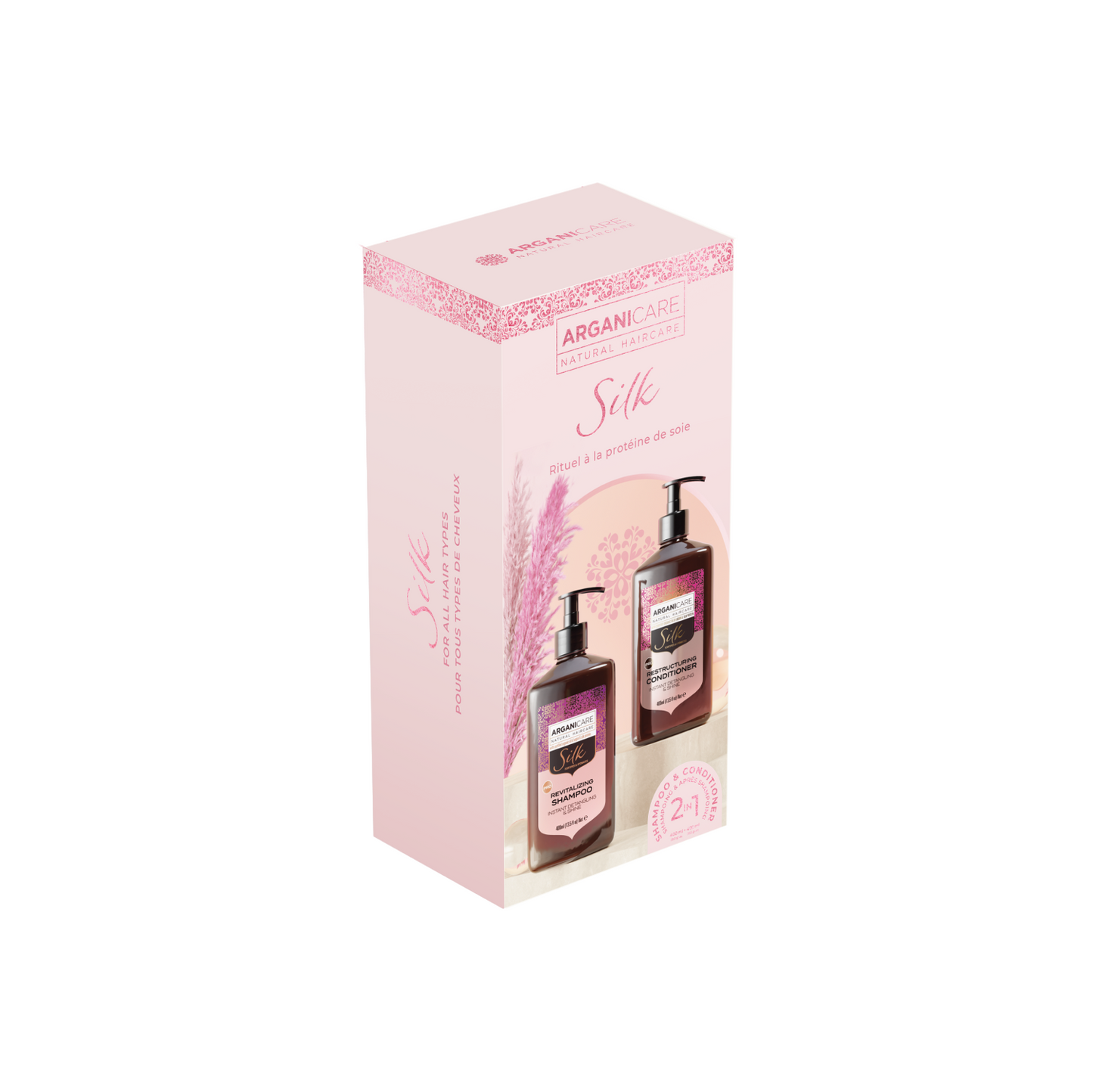 Set de champú y acondicionador Silk Protein