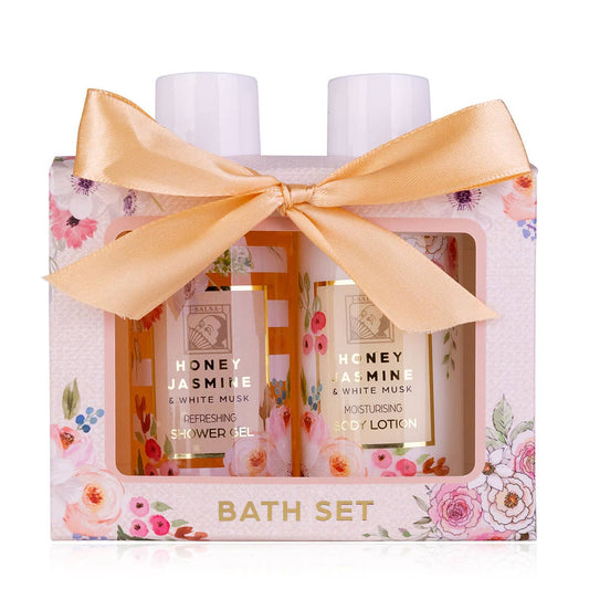 Set de baño HONEY JASMINE en caja de regalo