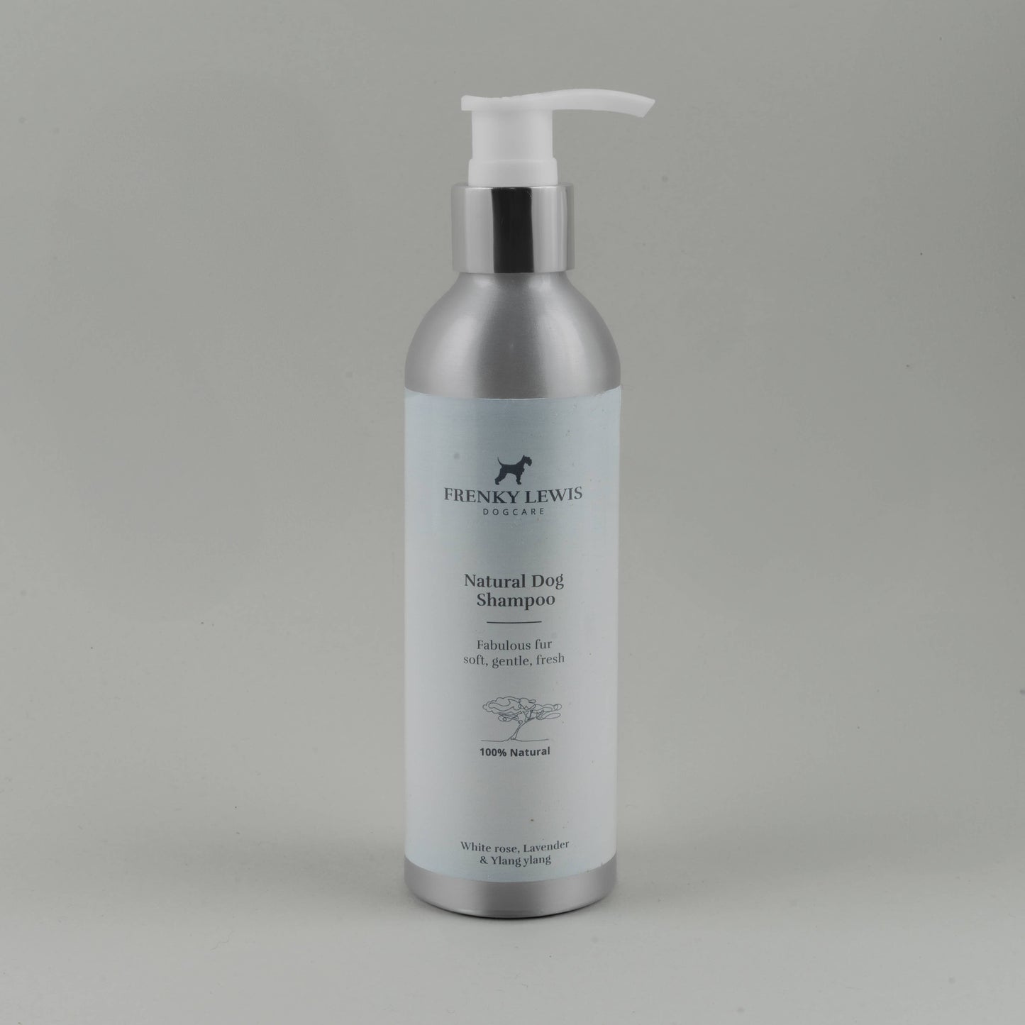 Champú para perros - 200 ml - Rosa blanca, Lavanda, Ylang Ylang