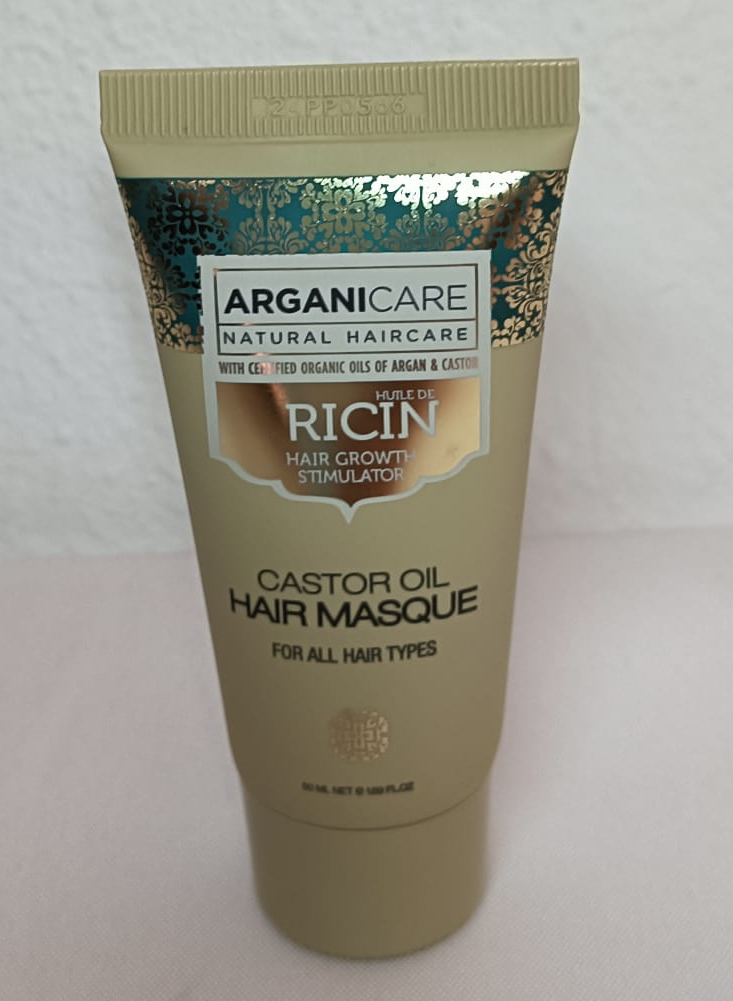 Mascarilla de refuerzo de aceite de ricino tamaño pequeño