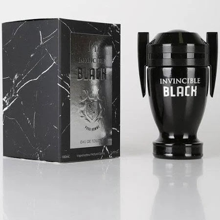 Invincible Black Eau de Toilette para hombre 100ml Montage Brands Fragancia inspirada en Invictus Black masculino